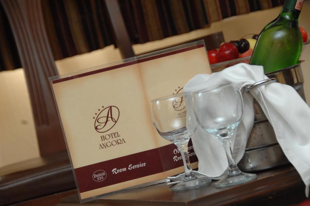 Angora Hotel Ancara Restaurante foto